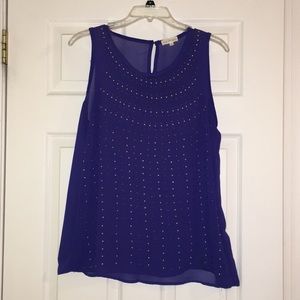 Sheer Blue top